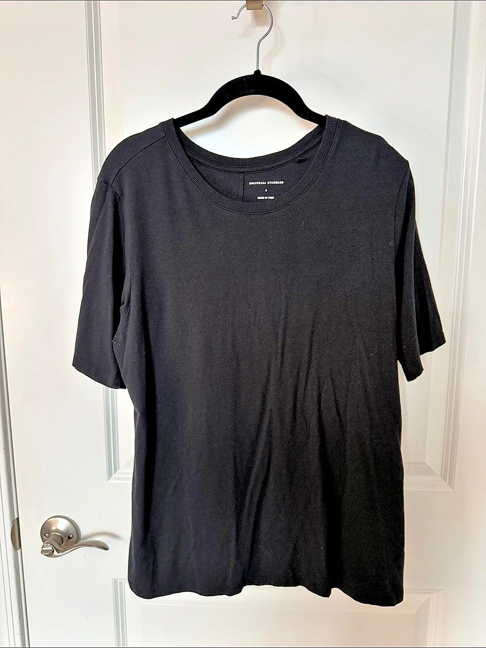 Universal Standard Tee Rex Short Sleeve Tee Black Small (XL)